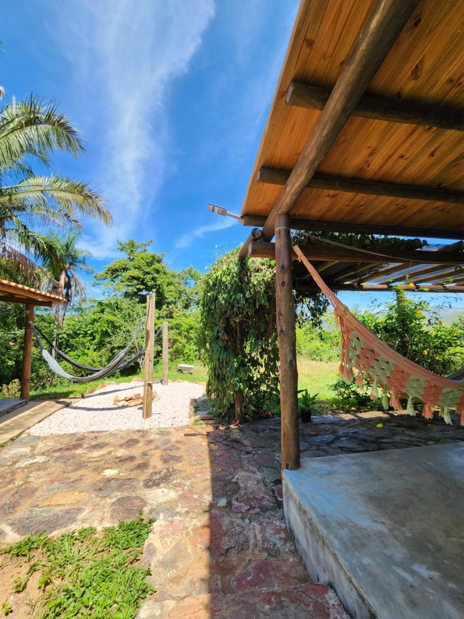 Refúgio Tao Cerrado Chalé Pé de Serra Alto Paraíso de Goiás Exterior foto