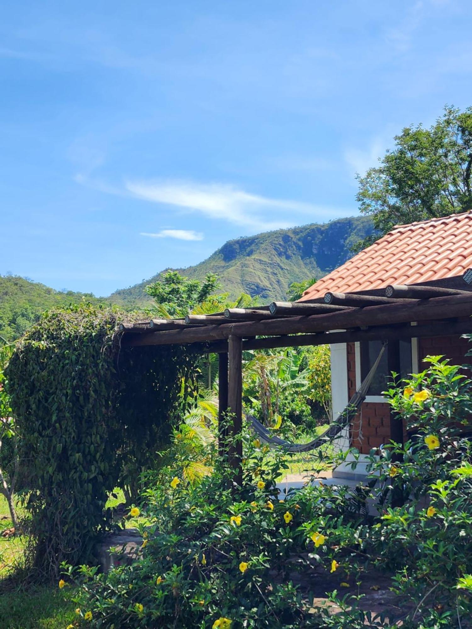 Refúgio Tao Cerrado Chalé Pé de Serra Alto Paraíso de Goiás Exterior foto